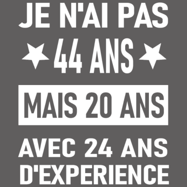 Motiv Ich bin nicht 44 - Geburtstagsgeschenk