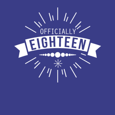 Motiv Offiziell achtzehn Geburtstagsgeschenke