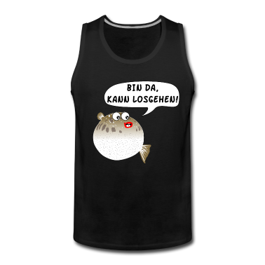 Geburtstagsgeschenk Vater Tank Top - Bin Da Kann Losgehen Shirt Geburtstagsgeschenk Top