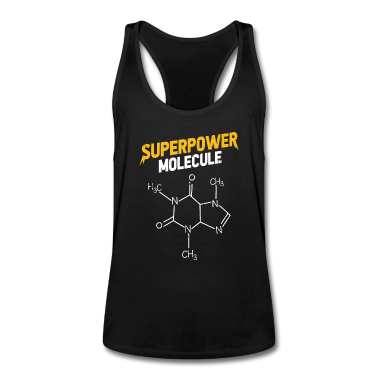 Geburtstagsgeschenk Vater Tank Top - Caffeine Superpower Molecule Geschenk