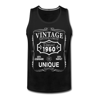 Geburtstagsgeschenk Vater Tank Top - Vintage 1960 60. Geburtstagsgeschenk