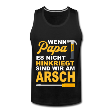 Geburtstagsgeschenk Vater Tank Top - Vater, Papa, Vatertag,