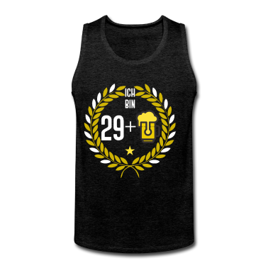 Geburtstagsgeschenk Vater Tank Top - Ich Bin 29 + Bier - Geburtstagsgeschenk Bierkrug
