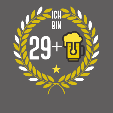 Motiv Ich Bin 29 + Bier - Geburtstagsgeschenk Bierkrug