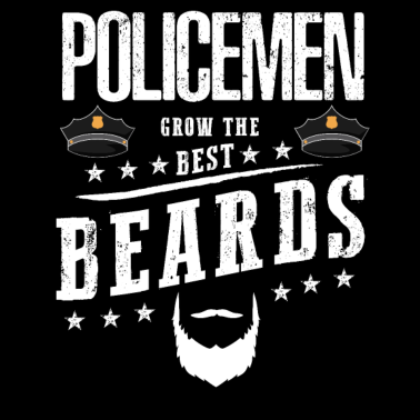 Motiv Bart Polizei Geschenk Geburtstagsgeschenk