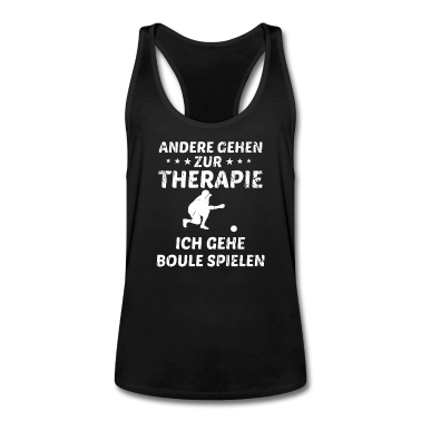 Geburtstagsgeschenk Vater Tank Top - Boule Boccia Botscha Boulekugeln Geschenkidee