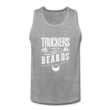 Geburtstagsgeschenk Vater Tank Top - Bart Trucker Geschenk Geburtstagsgeschenk