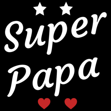 Motiv Super Papa Geburtstagsgeschenk Vatertag