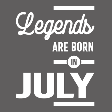 Motiv Juli Geburtstagsgeschenk Legenden werden im Juli geboren