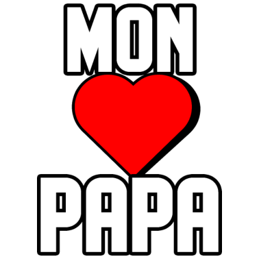 Motiv Ich liebe meinen Vater.