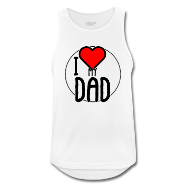 Geburtstagsgeschenk Vater Tank Top - Ich liebe meinen Vater.