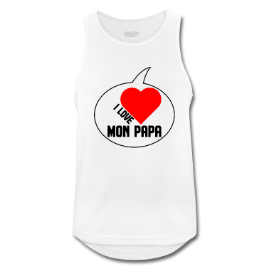 Geburtstagsgeschenk Vater Tank Top - Ich liebe meinen Vater