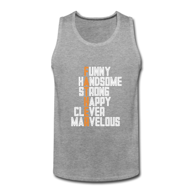 Geburtstagsgeschenk Vater Tank Top - Vater Traits