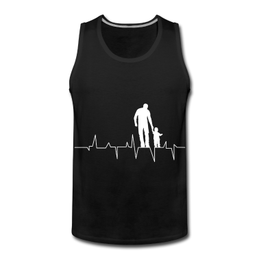 Geburtstagsgeschenk Vater Tank Top - Vater und Tochter