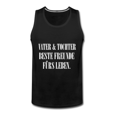 Geburtstagsgeschenk Vater Tank Top - Vater und Tochter