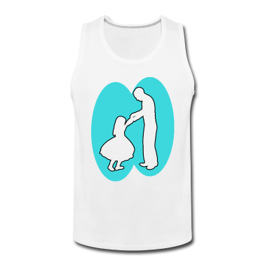 Geburtstagsgeschenk Vater Tank Top - Vater und Tochter