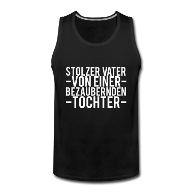 Geburtstagsgeschenk Vater Tank Top - Vater geworden
