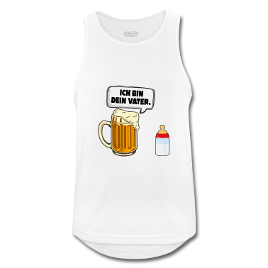Geburtstagsgeschenk Vater Tank Top - bier ich bin dein vater