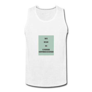Geburtstagsgeschenk Vater Tank Top - Mein Vater wird unterschätzt