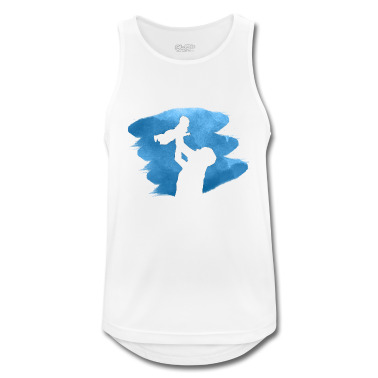 Geburtstagsgeschenk Vater Tank Top - Vater und Tochter