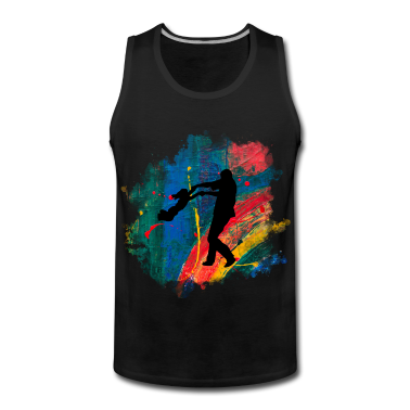 Geburtstagsgeschenk Vater Tank Top - Vater und Tochter