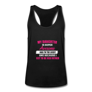 Geburtstagsgeschenk Vater Tank Top - Vater Tochter