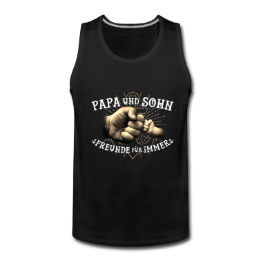 Geburtstagsgeschenk Vater Tank Top - Vater und Sohn