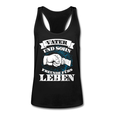 Geburtstagsgeschenk Vater Tank Top - vater und sohn freunde