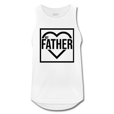 Geburtstagsgeschenk Vater Tank Top - Ich liebe meinen Vater.