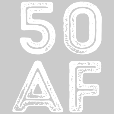 Motiv 50 AF lustiges Geburtstagsgeschenk Jubiläum