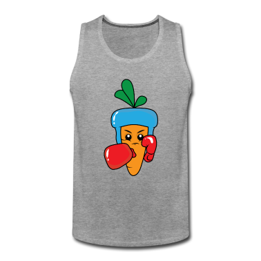 Geburtstagsgeschenk Vater Tank Top - Karotte Boxer Cartoon