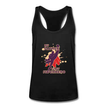 Geburtstagsgeschenk Vater Tank Top - Mein Vater ist mein Superheld!