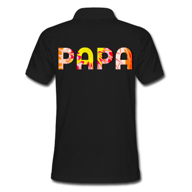 Geburtstagsgeschenk Vater Poloshirt - PAPA VATER GEBURTSTAGSGESCHENKE VATERTAG BATIK