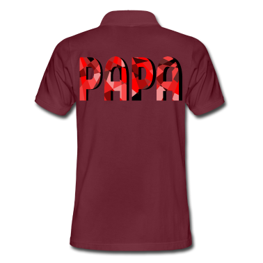 Geburtstagsgeschenk Vater Poloshirt - PAPA VATER VATERTAG GEBURTSTAGSGESCHENKE ROTTOENE