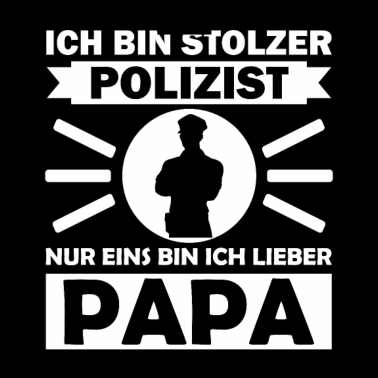 Motiv Geburtstagsgeschenk Polizist Vater Lustiger Spruch