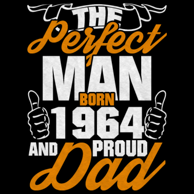 Motiv Perfekte Mann 1964 Geboren Stolzer Papa Geschenk
