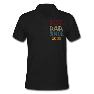 Geburtstagsgeschenk Vater Poloshirt - Bester Vater seit 2005, 16. Geburtstagsgeschenk