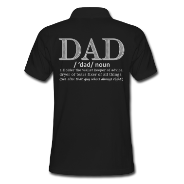 Geburtstagsgeschenk Vater Poloshirt - Vatertag Geschenk T Shirts Vater Geburtstagsgeschenk