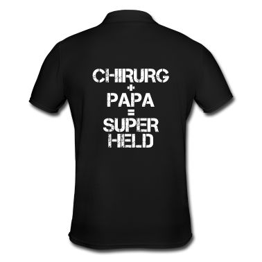 Geburtstagsgeschenk Vater Poloshirt - Papa Vater Chirurg Arzt Mediziner lustig Geschenk