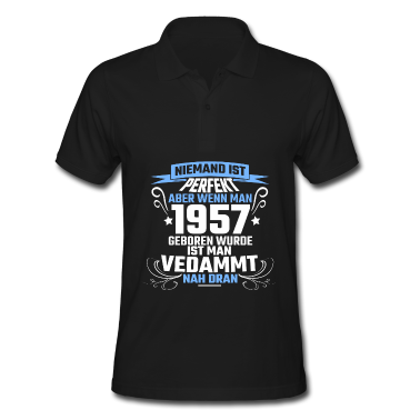 Geburtstagsgeschenk Vater Poloshirt - 1957 Geburtstagsgeschenk