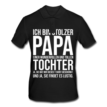 Geburtstagsgeschenk Vater Poloshirt - Herren Geburtstagsgeschenk Papa
