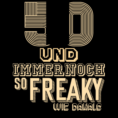 Motiv Geburtstagsgeschenk zum 50. Geburtstag