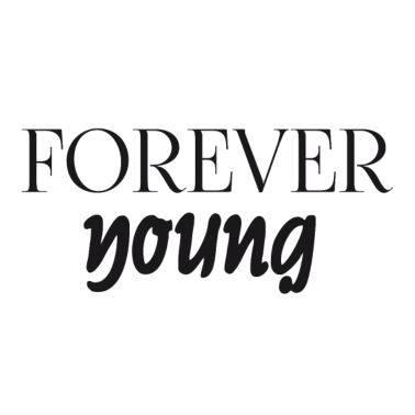 Motiv Forever Young - Geburtstagsgeschenk