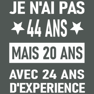 Motiv Ich bin nicht 44 - Geburtstagsgeschenk