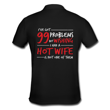 Geburtstagsgeschenk Vater Poloshirt - Husband 99 Problems Geschenk