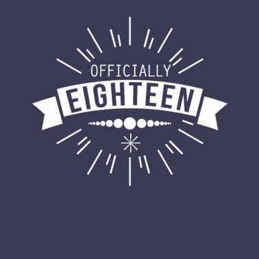 Motiv Offiziell achtzehn Geburtstagsgeschenke