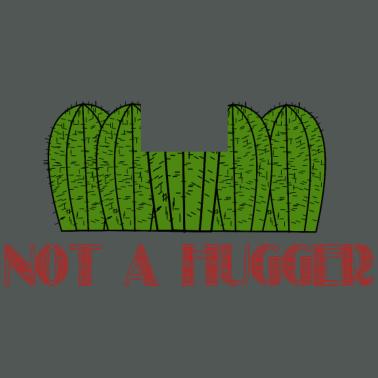 Motiv Geburtstagsgeschenk Keine Klette. Nicht Kuscheln