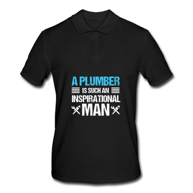 Geburtstagsgeschenk Vater Poloshirt - Klempner Inspirational Man Plumbing Geburtstagsgeschenk