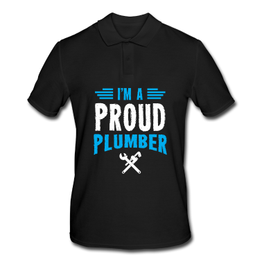 Geburtstagsgeschenk Vater Poloshirt - Stolz Klempner Klempner Geburtstagsgeschenk