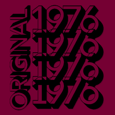 Motiv ORIGINAL 1976 Geburtstagsgeschenk Geburtsjahr